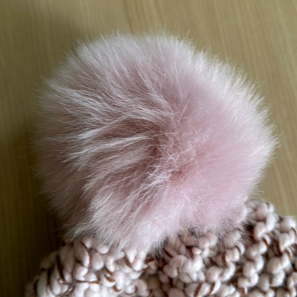 Express Pink Knit Beanie - Picture 2 of 6